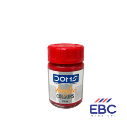 DOMS ACRYLIC COLOUR - 062 CRIMSON 15ML
